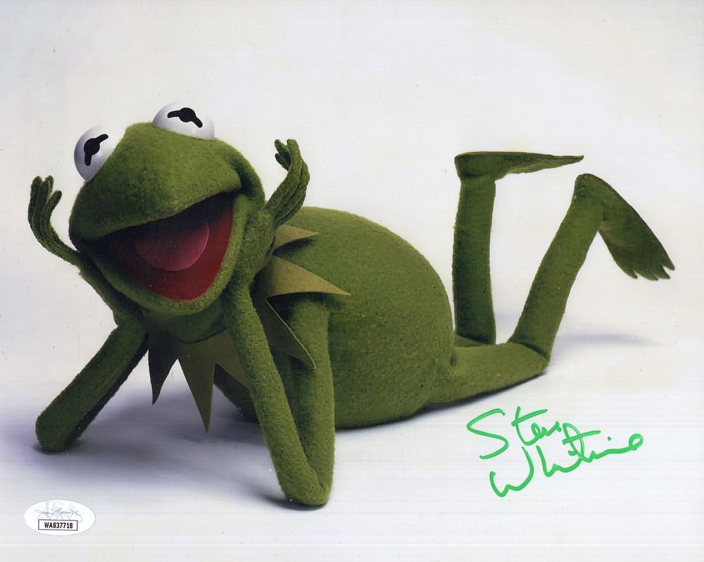 Lot 496: Kermit the Frog colour 8x10 photo from the...