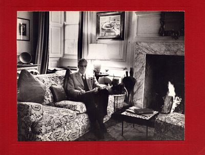 Frederick Ashton Christmas card sent from Anthony and Clarrisa Eden.