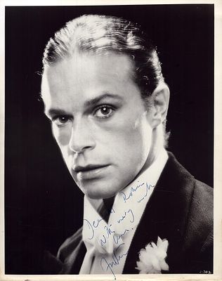 Anthony Dowell (Ballet Dancer) signed 10x8inch vintage black and white photo.