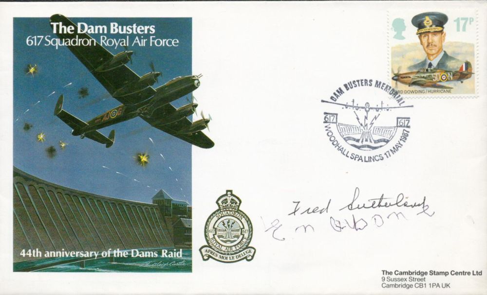 Lot 109: World War II Dambusters Fred Sutherland and Eileen...