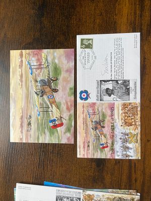 RAF Flown Rt Hon The Earl of Stockton signed 80th Ann The Second Battle of Ypres 22 Apr - 25 