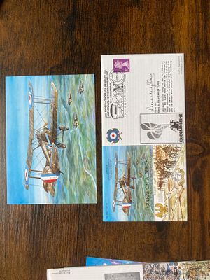 RAF Flown son of Earl Alexander of Tunis signed 80th ann Operation Alberich - The German 