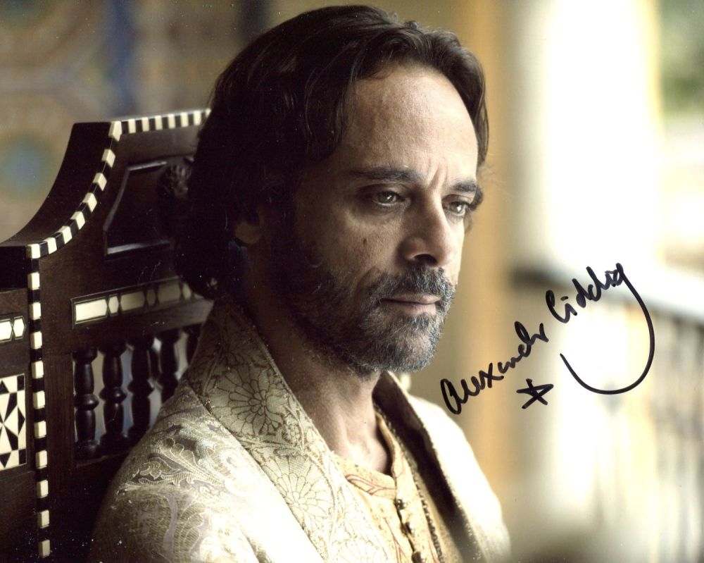 Lot 149: Alexander Siddig signed Star Trek 8x10 photo. Good...