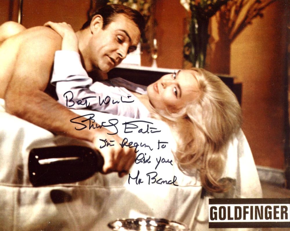 Lot 166: 007 Bond girl, lovely 8x10 photo signed by...