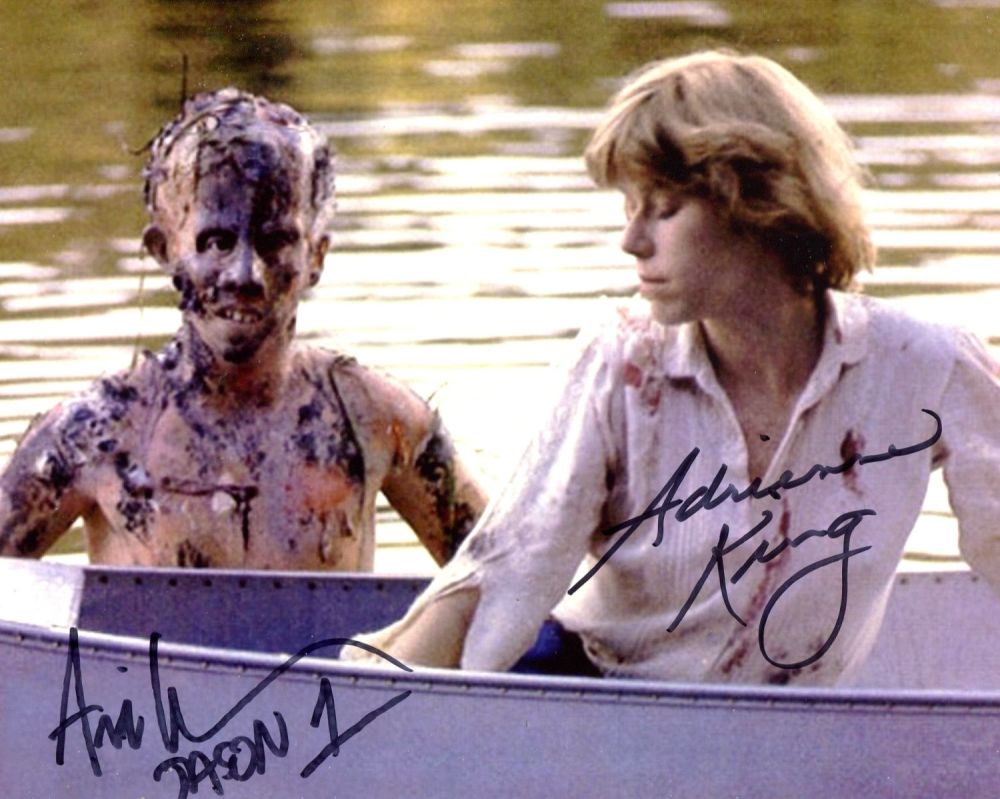 Lot 181: Friday the 13th horror movie photo signed by...