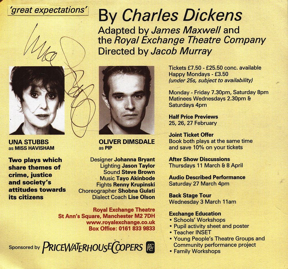 Lot 151: Una Stubbs signed Flyer.