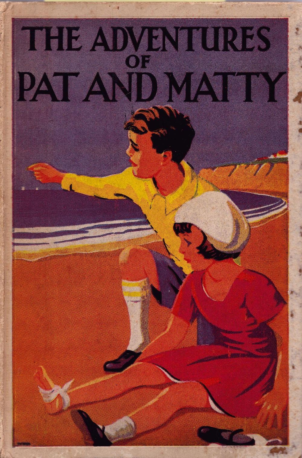 Lot 203: The Adventures of Pat and Maty hardback book....