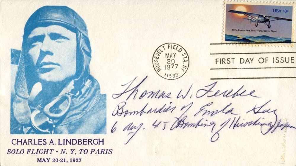 Lot 191: Enola Gay WW2 Hiroshima crew member Tom Ferebee...