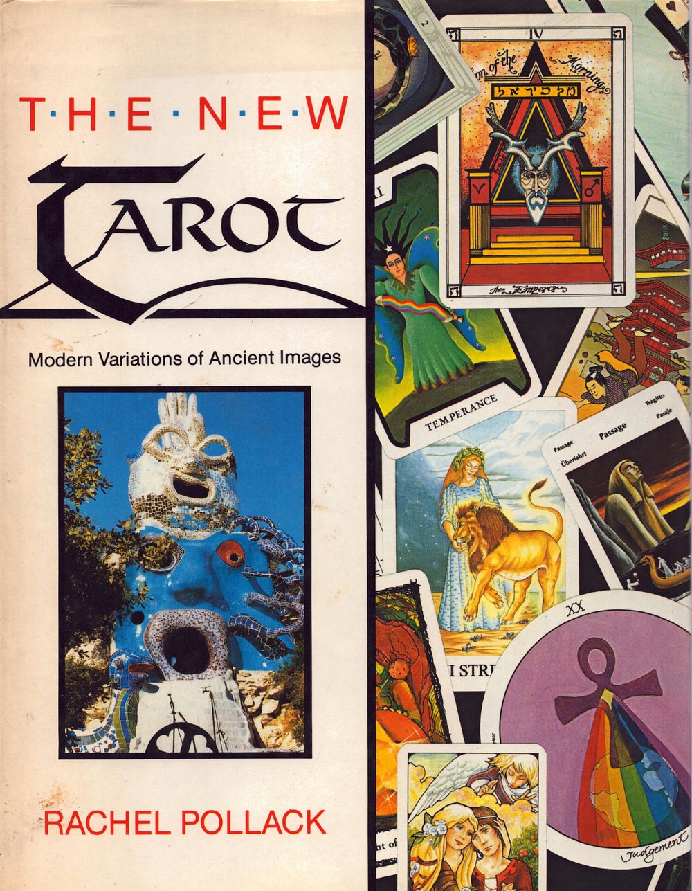 Lot 221: The New Tarot hardback book by Rachel Pollack.