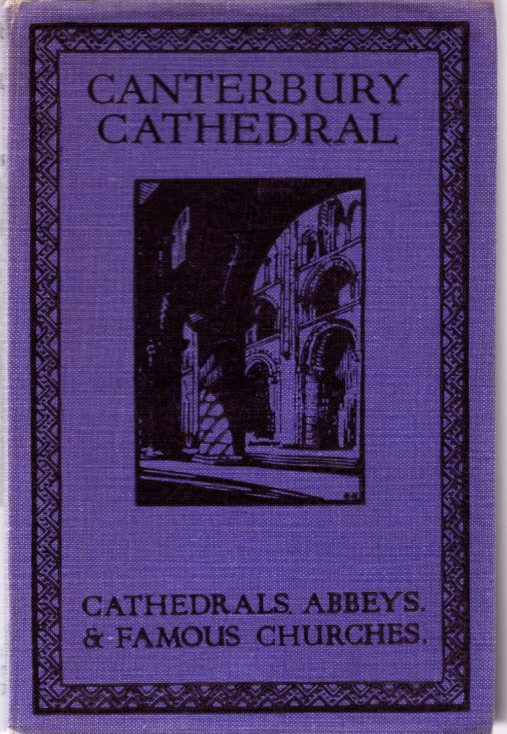 Lot 223: Canterbury Cathedral paperback book by M.A. Babington.