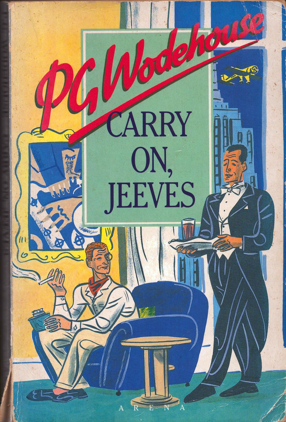 Lot 229: Carry On, Jeeves First edition & printing paperback...