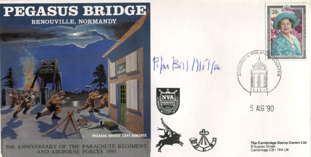 Lot 192: D-Day bagpiper to Lord Lovat, Piper Bill Millin...