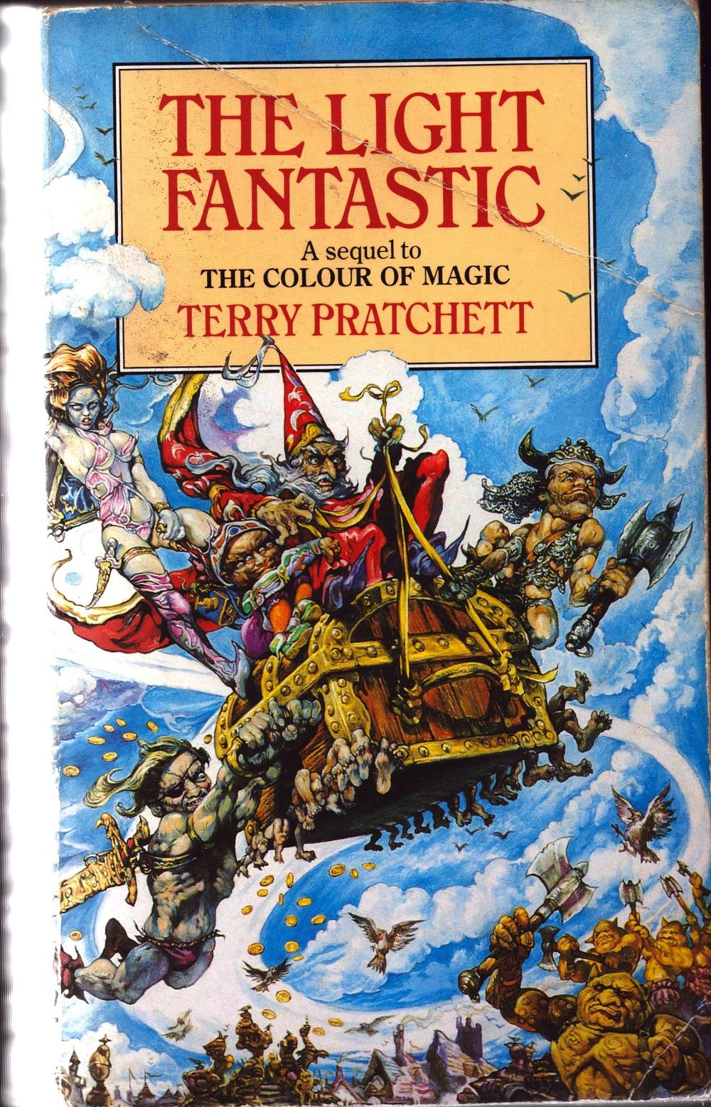 Lot 232: New Edition Light Fantastic by Terry Pratchett paperback...