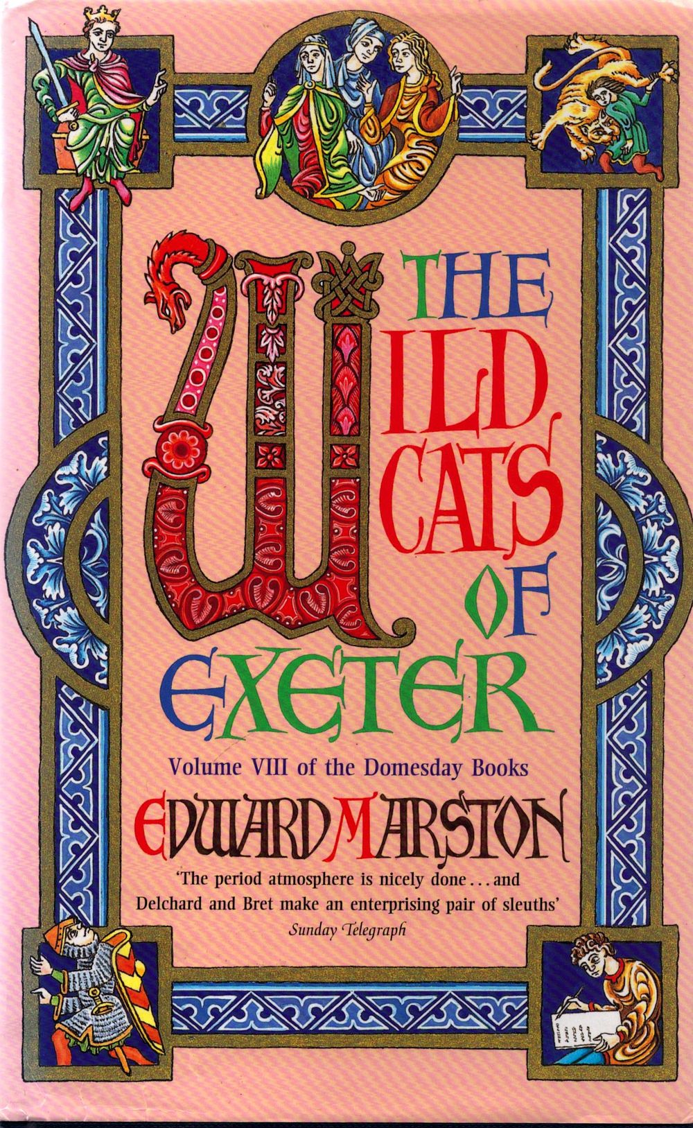 Lot 240: First Edition hardback book by Edward Marston titled...