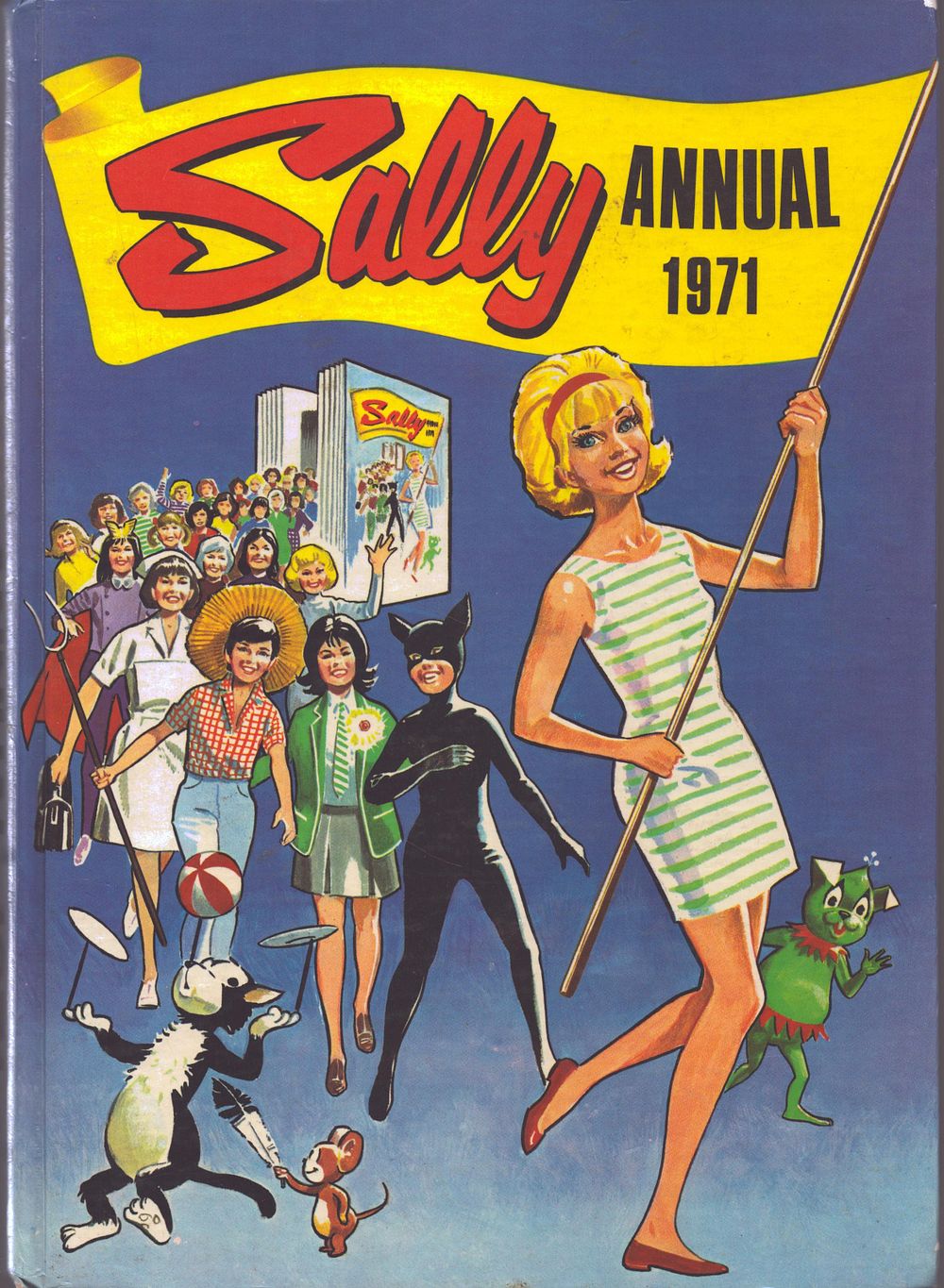 Lot 248: Sally Hardback Annual 1971.