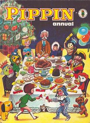 Pippin Hardback Annual1972.