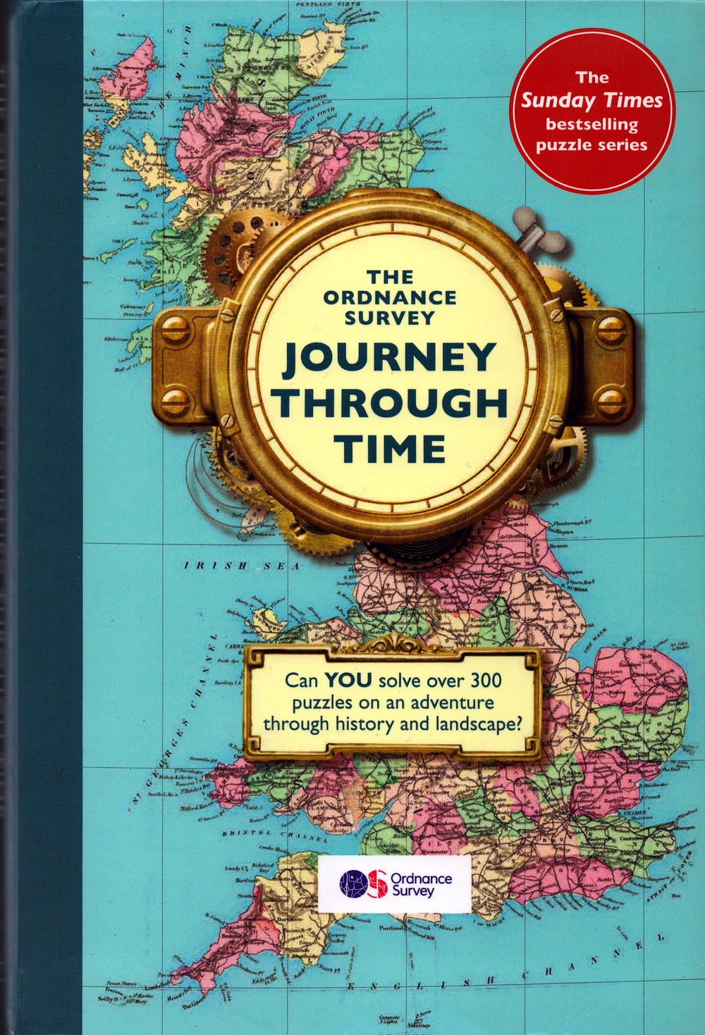 Lot 251: The Ordnance Survey Journey Through Time paperback book.
