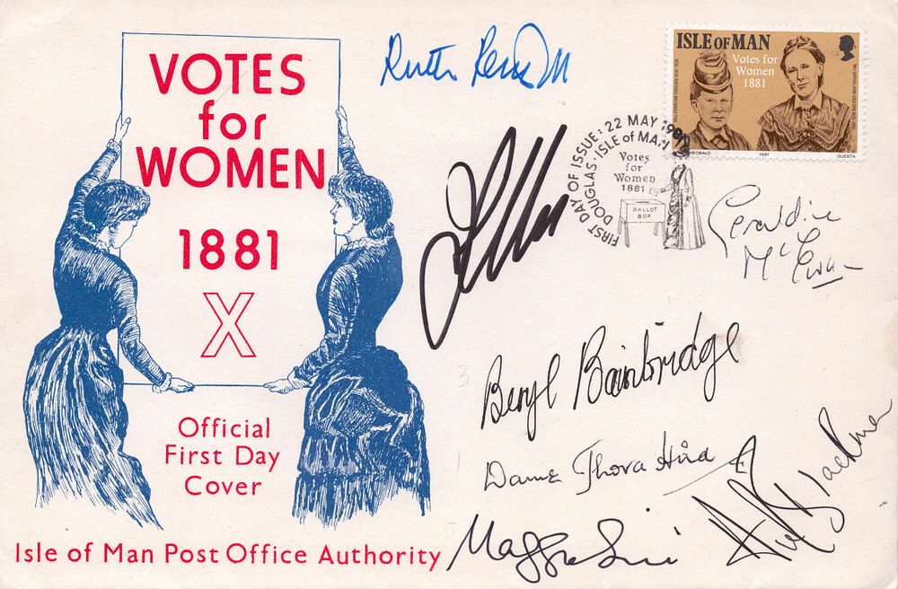 Lot 263: Ruth Rendell, Thora Hird, Beryl Bainbridge, Joan Collins,...