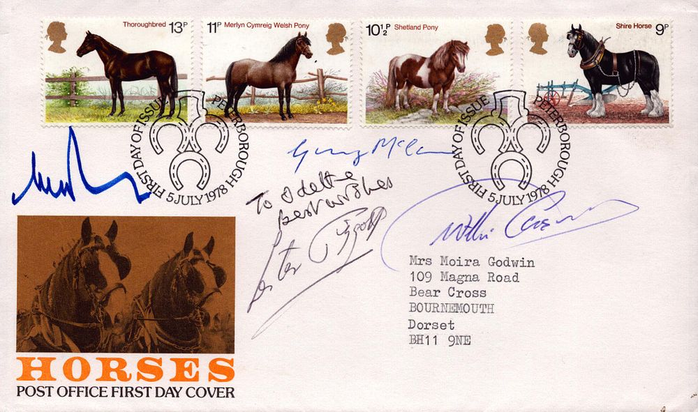 Lot 267: Sir Mark Prescott, Ginger McCain and Lester Piggott...