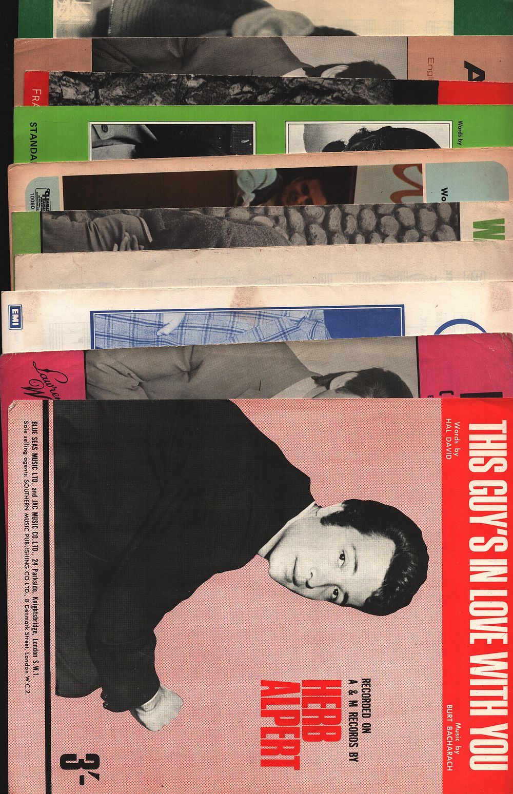 Lot 287: Music Sheets Variety Collection 10. This Guy's In...