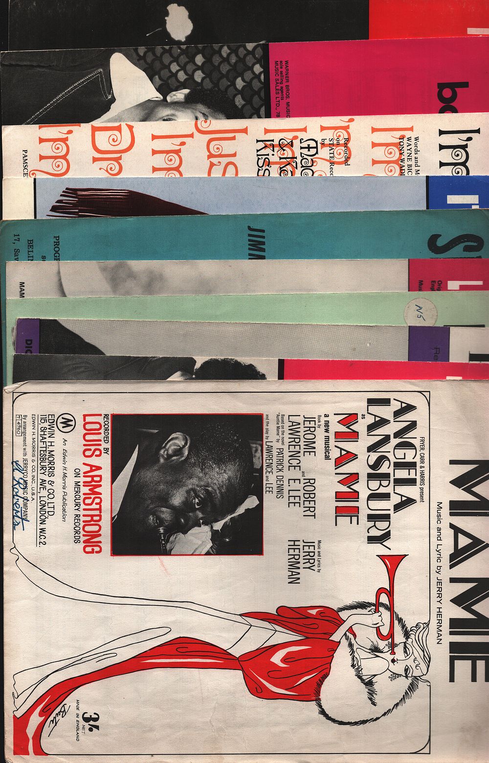 Lot 293: Music Sheets Variety Collection 10. Mamie Music &...