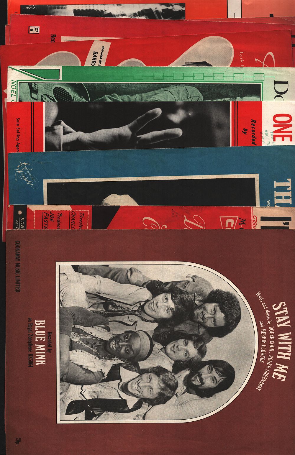 Lot 298: Music Sheets Variety Collection 10. Sorry, I'm A...