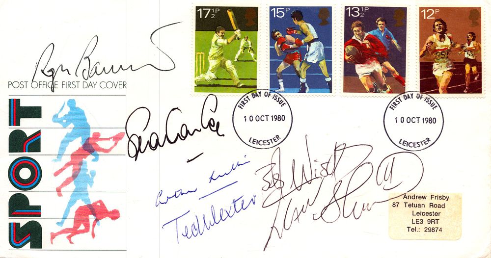 Lot 315: Roger Bannister, Seb Coe, Arthur Milton, Ted Dexter,...