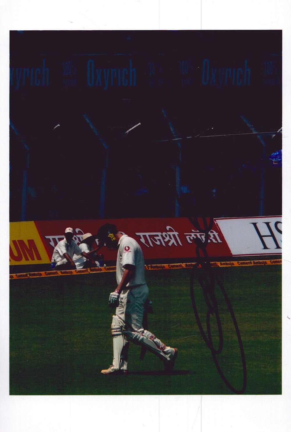 Lot 342: Andrew Flint signed photo image, approx 6x4.