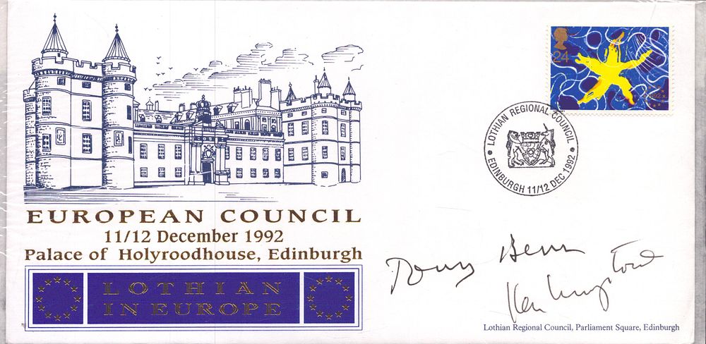 Lot 408: Tony Benn and Ken Livingstone signed European Council...