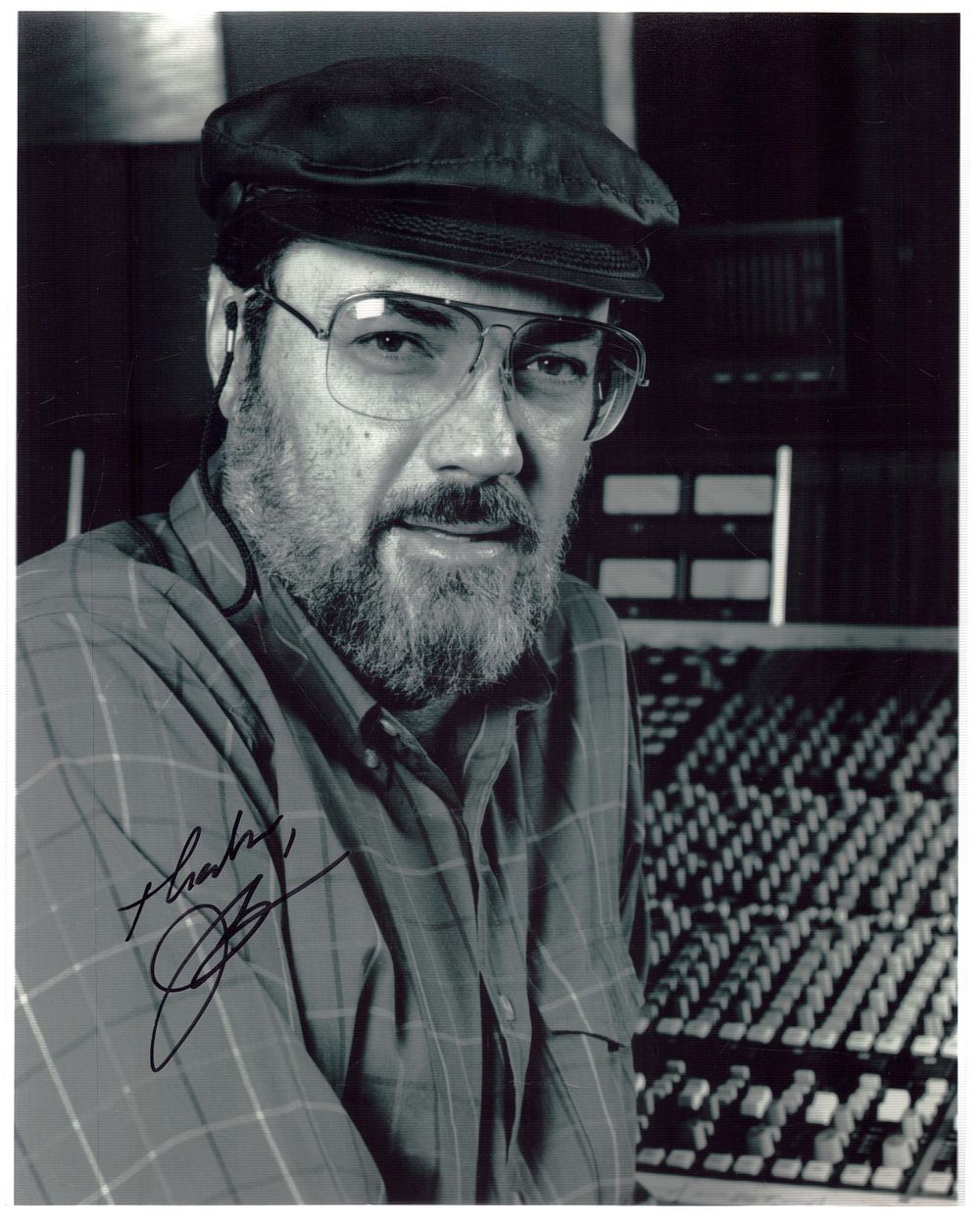 Lot 513: James Bowen signed 10x8inch black and white photo.