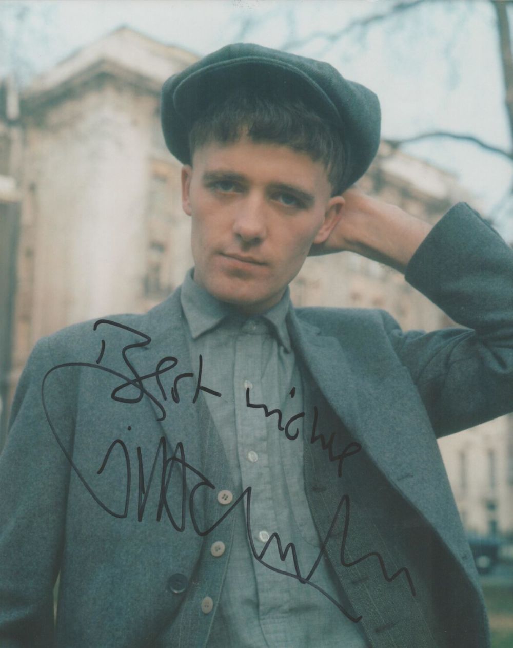 Lot 226: Gilbert O'Sullivan signed 10x8 colour photo. Good condition....