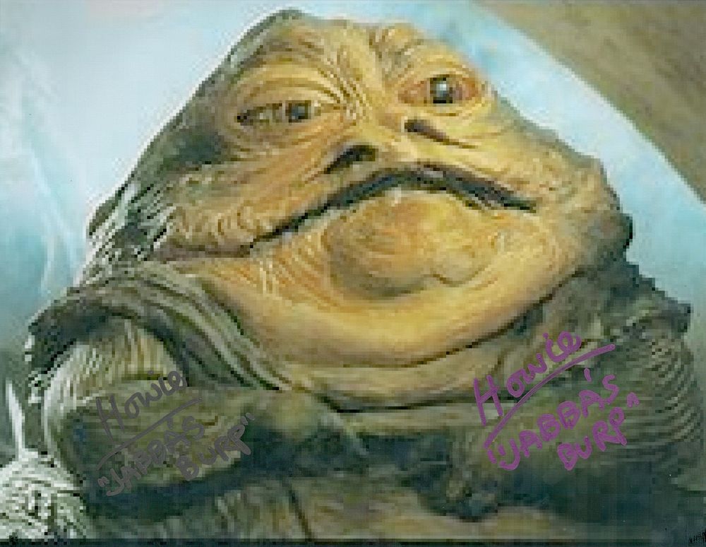 Lot 577: Howie Hammermann signed Star Wars 10x8inch colour photo.