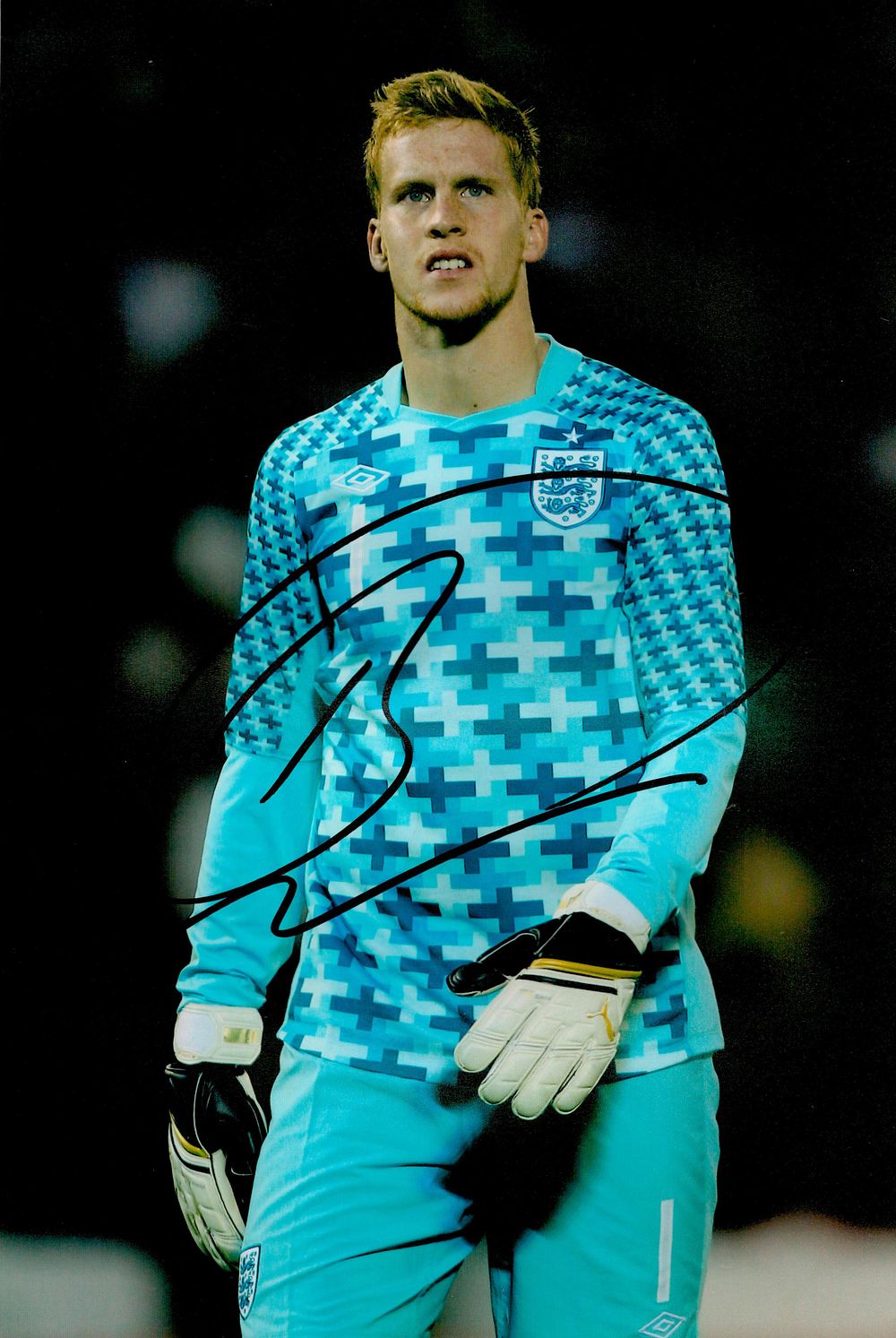 Lot 594: Football Ben Amos signed 12x8inch colour photo pictured...