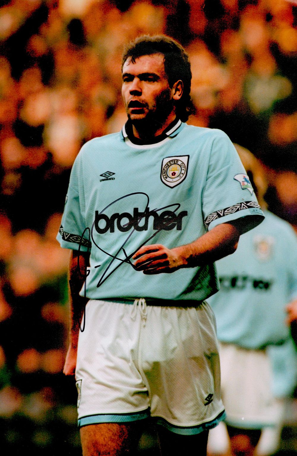 Lot 595: Football Uwe Rosler signed 12x8inch colour photo pictured...