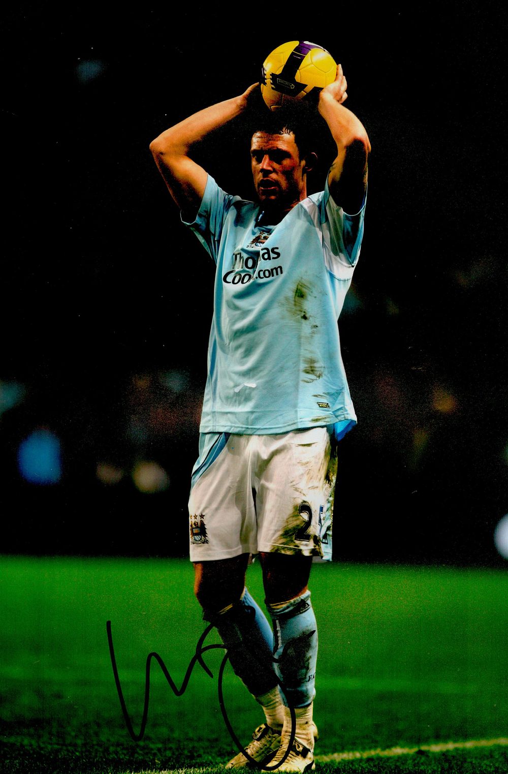 Lot 596: Football Wayne Bridge signed 12x8inch colour photo pictured...
