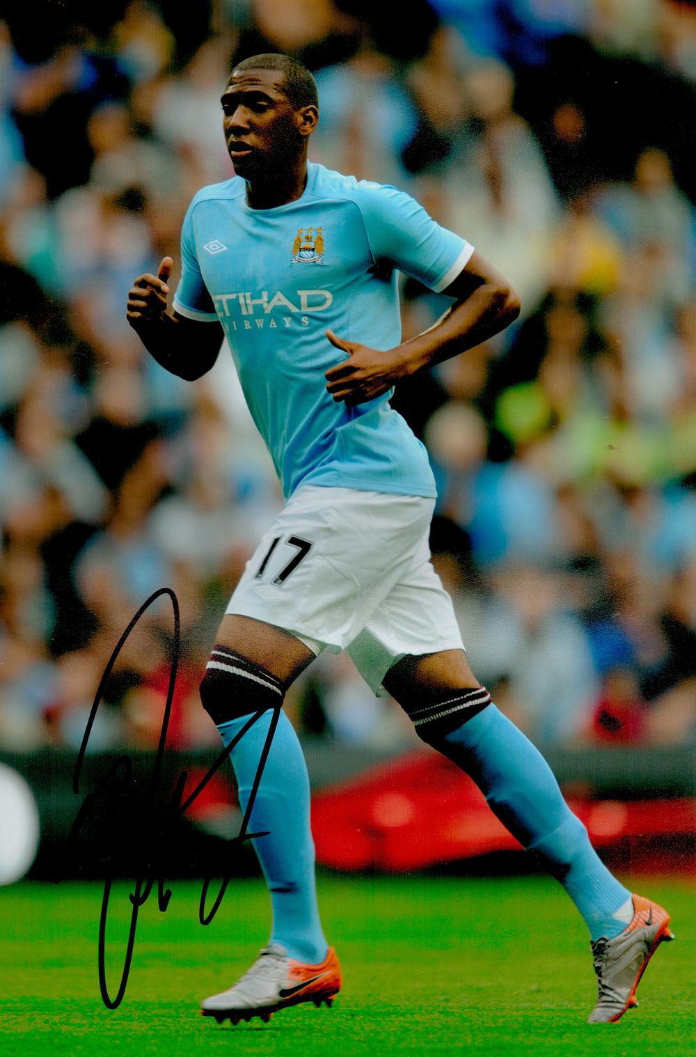 Lot 599: Football Jerome Boateng signed 12x8inch colour photo pictured...