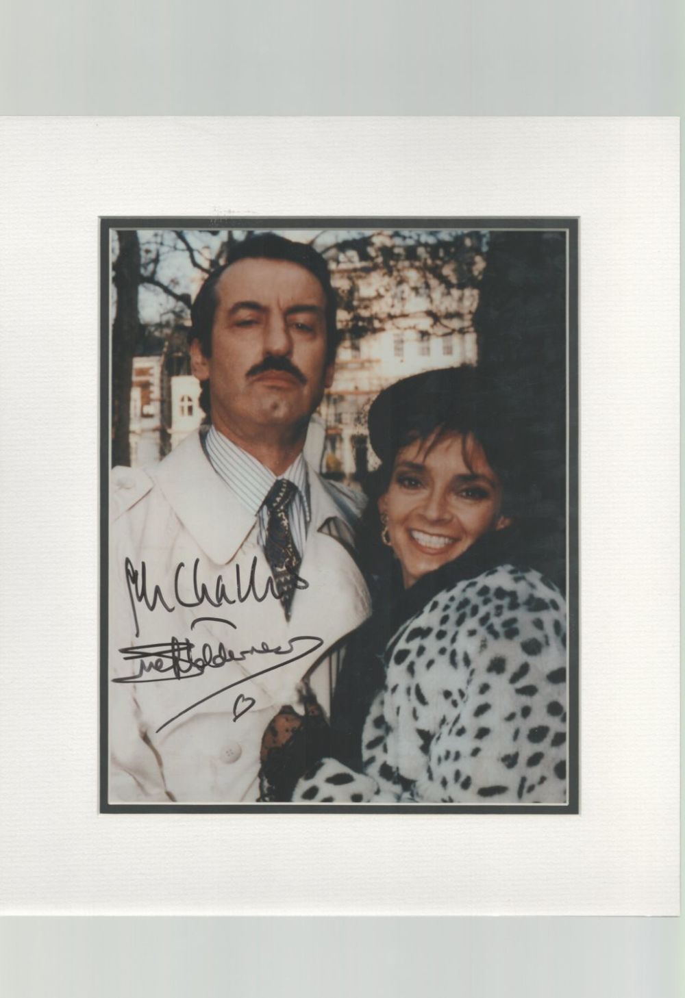 Lot 235: John Challis and Sue Holderness signed 14x12 overall...