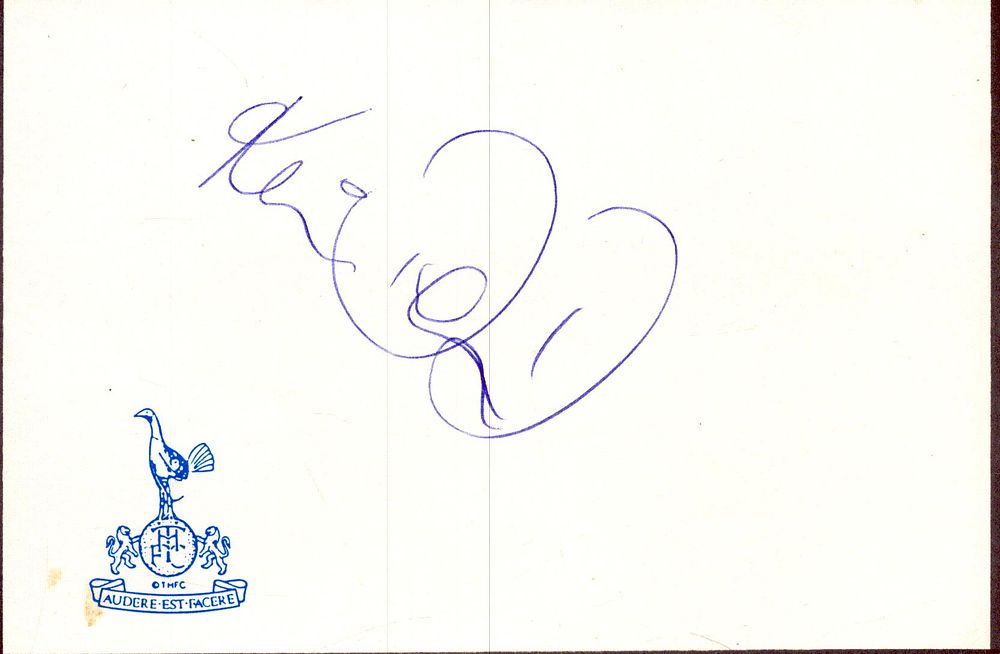 Lot 197: Kevin Dearden signed signature piece.