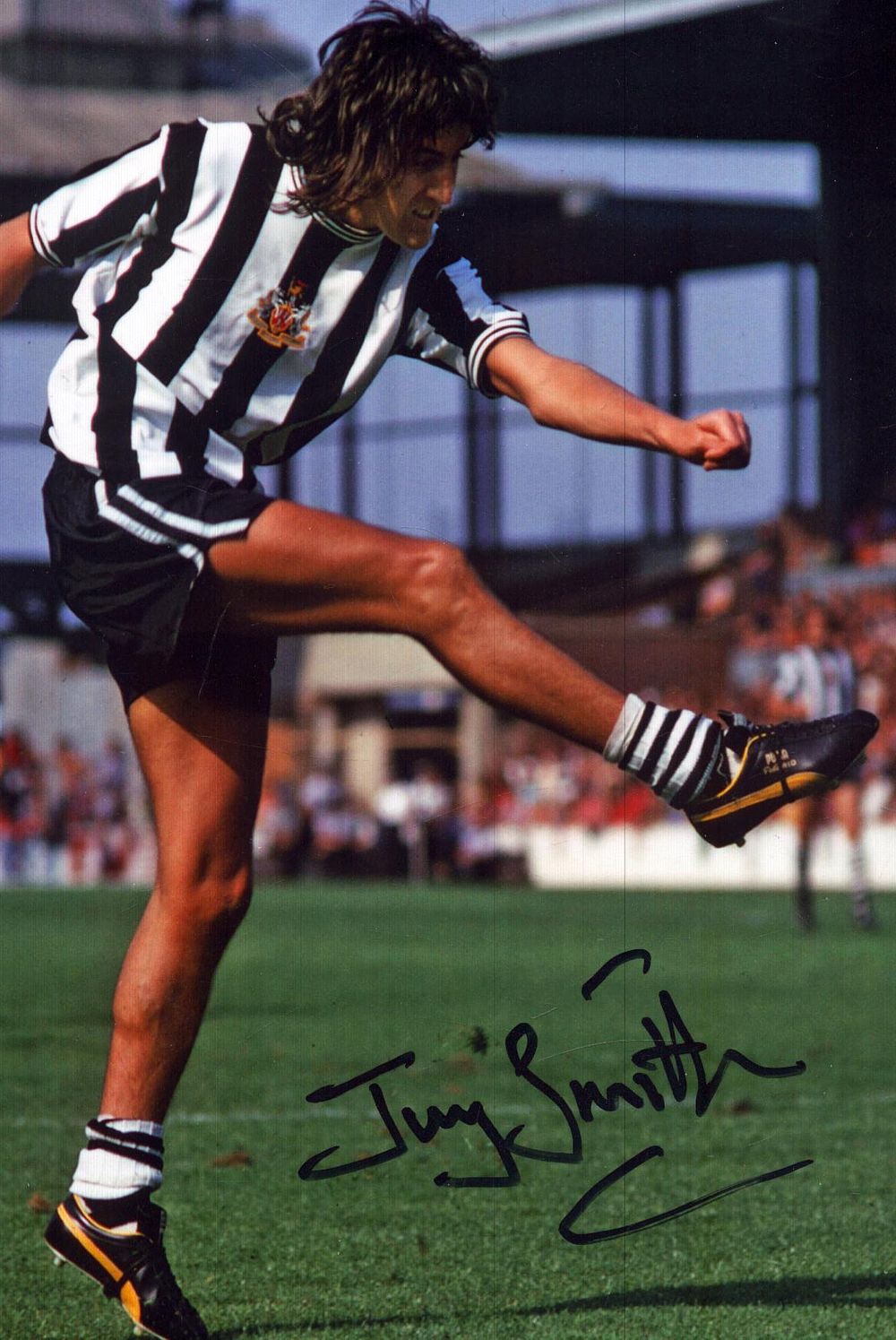 Lot 232: Jimmy Smith signed coloured photo, approx. 6x4.