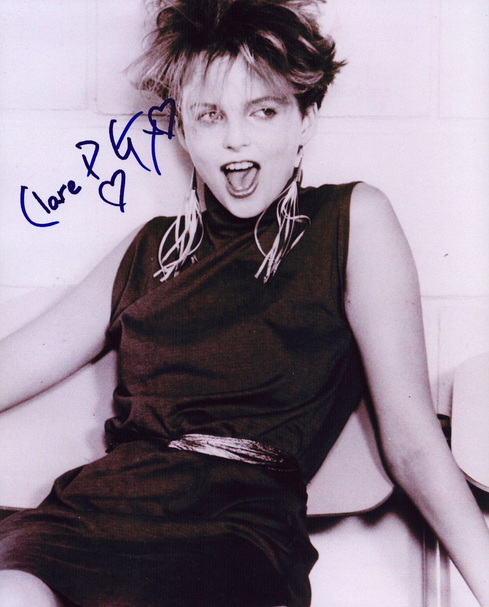 Lot 282: Clare Grogan signed 10x8 colour photo.