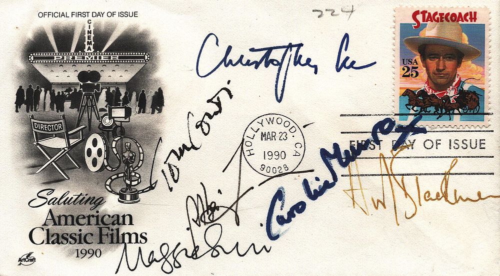 Lot 310: Christopher Lee, Tom Conti, Maggie Smith, Caroline Munro,...