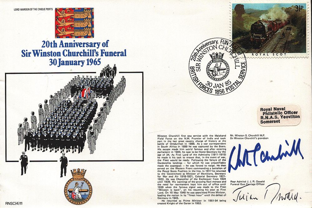 Lot 320: Winston S. Churchill, M.P. (Sir Winston Churchill's Grandson)...