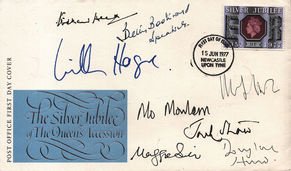 Lot 321: William Hague, Mo Mowlam, Maggie Smith, Michael Heseltine,...