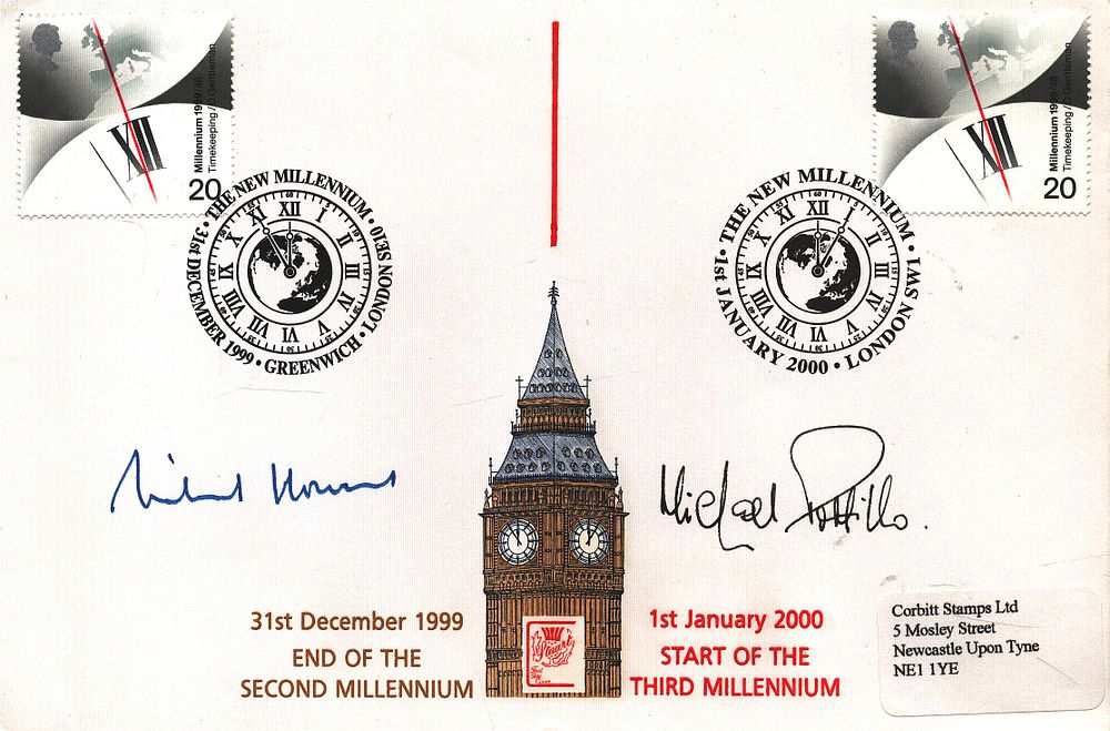 Lot 323: Michael Howard & Michael Portillo multi signed FDC....