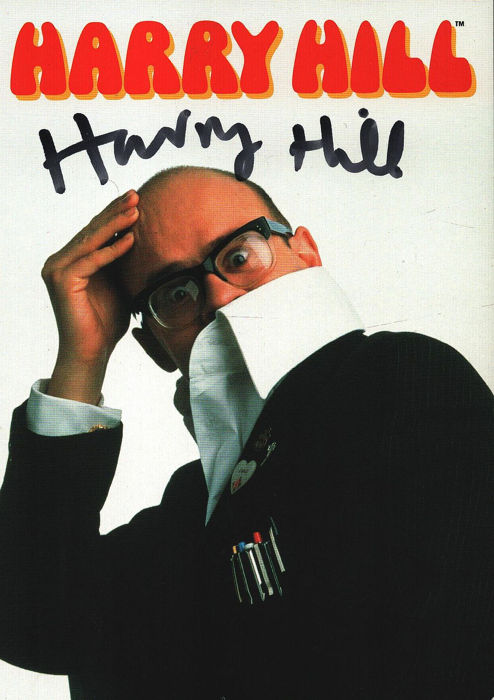 Lot 337: Harry Hill signed 6x4 inch Approx inch promo...