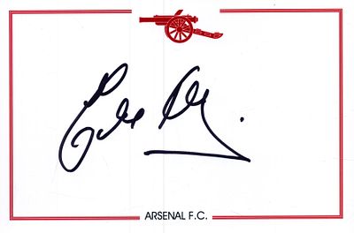 Eddie Kelly signed signature piece.