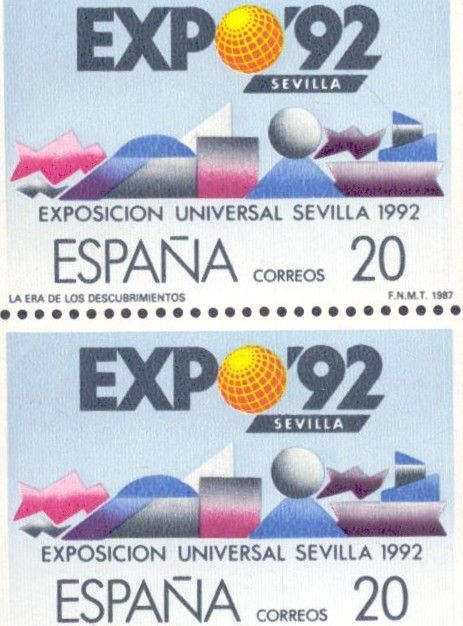 Lot 388: Expo 92 Sevilla MNH 1987 Spanish Stamps.