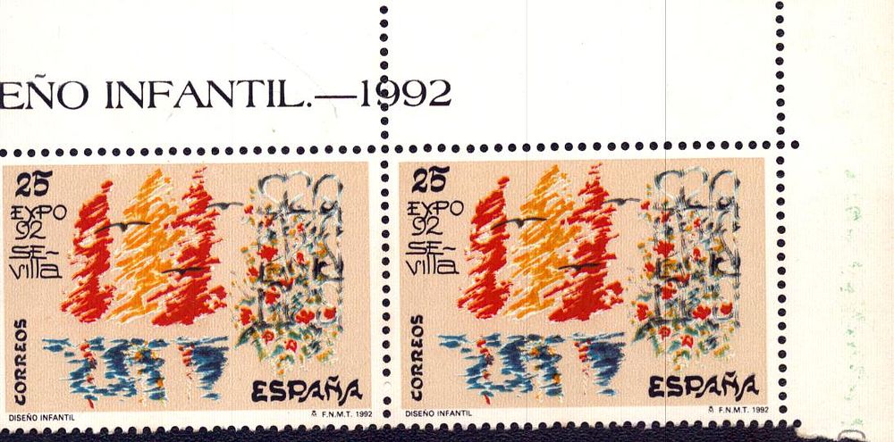 Lot 396: PTAS/ EXPO Sevilla MNH Spanish Stamps.