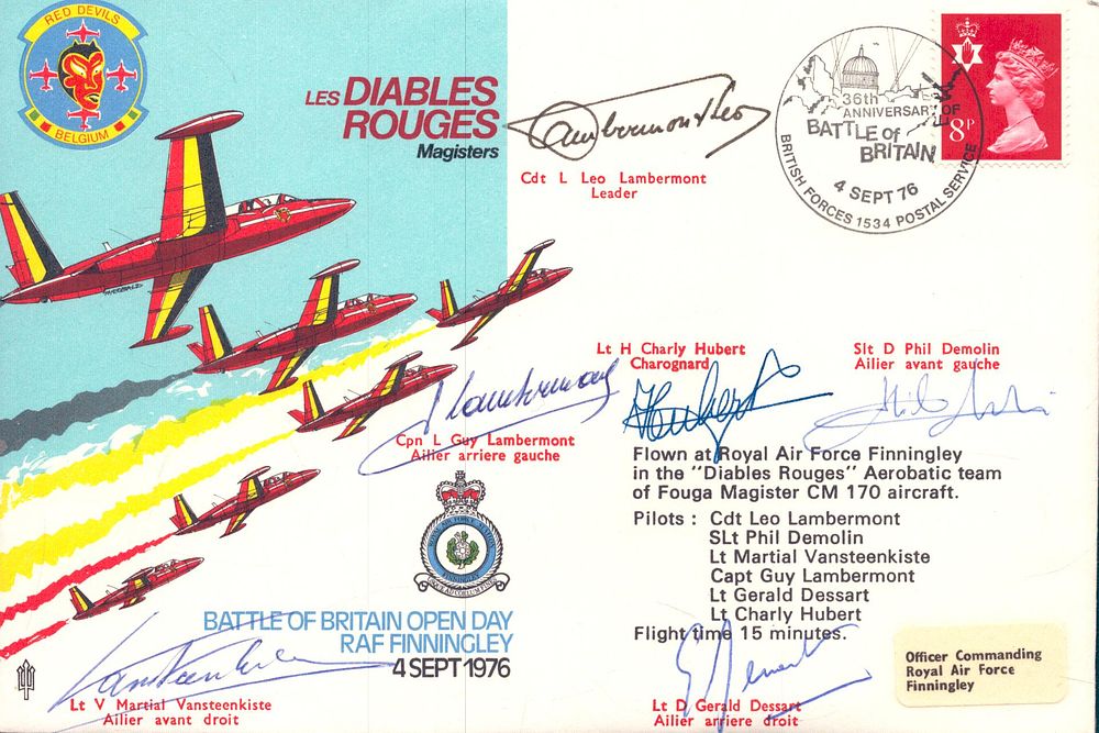 Lot 417: Guy Lambermont, Leo Laambermont, Charly Hubert, Phil Demolin,...