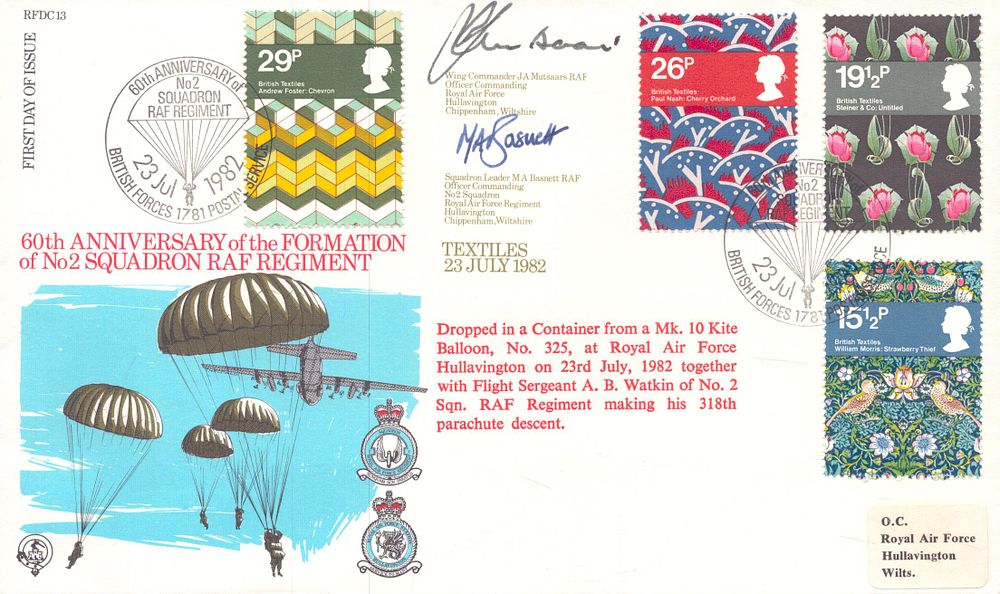 Lot 419: J A Mutsaars and M A Basnett signed...